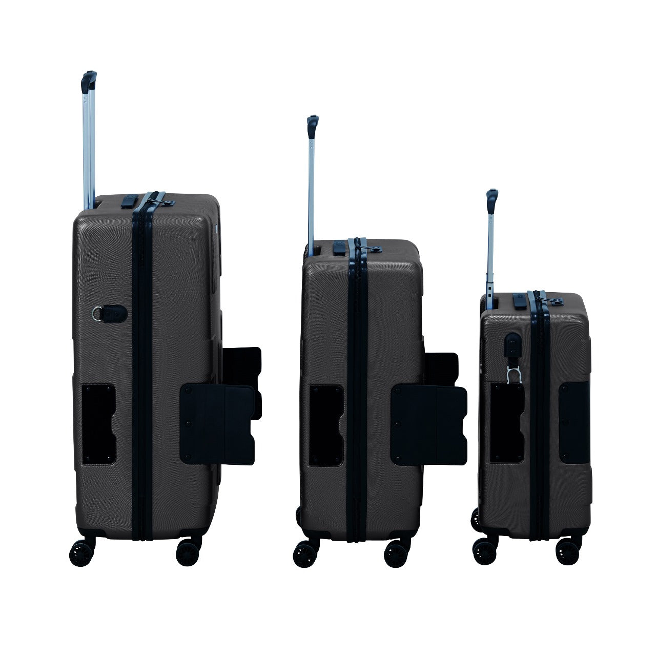 TACH V3.1 Connectable Luggage Bag, Set of 3 (Carry-on+Medium+Large), Hard shell