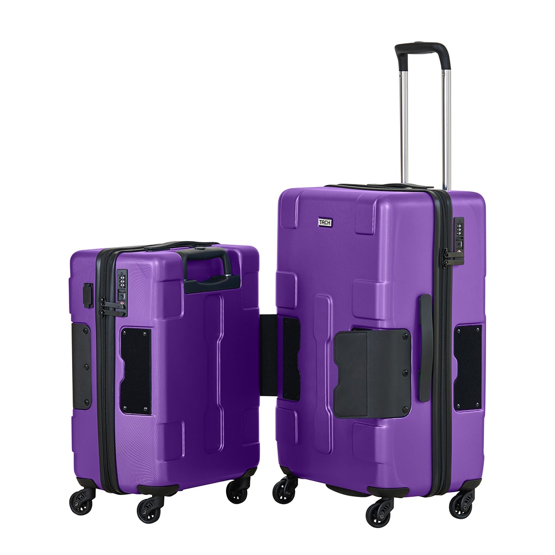 TACH V3 | Luggage Set of 2 | Large 28" and Medium 24" - Purple