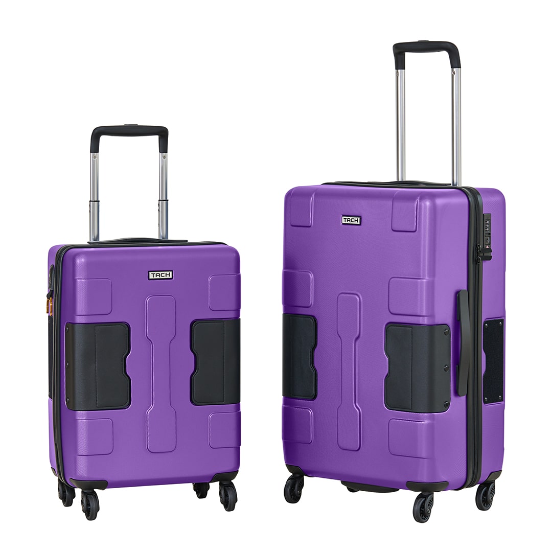 TACH V3 | Luggage Set of 2 | Large 28" and Medium 24" - Purple