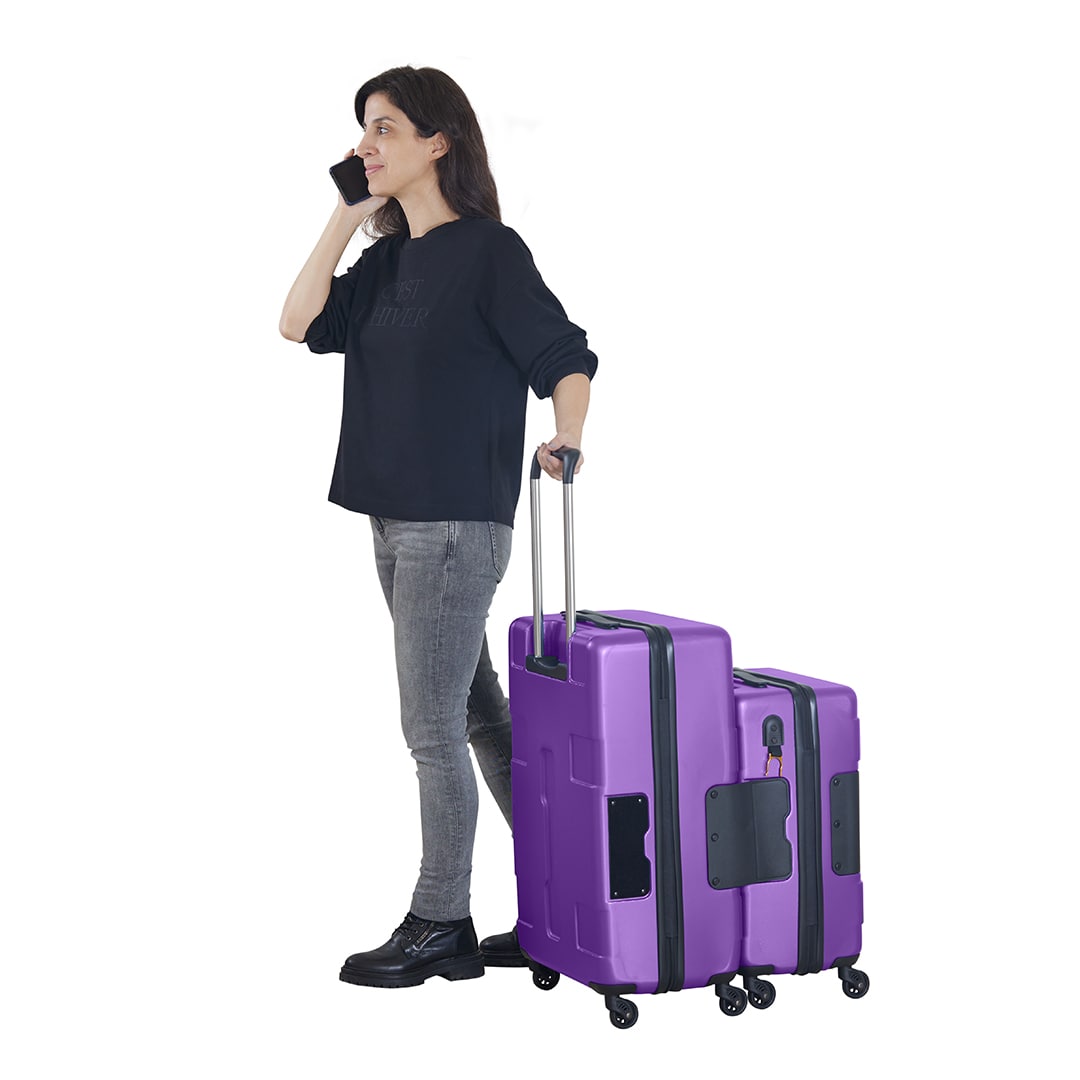 TACH V3 | Luggage Set of 2 | Large 28" and Medium 24" - Purple
